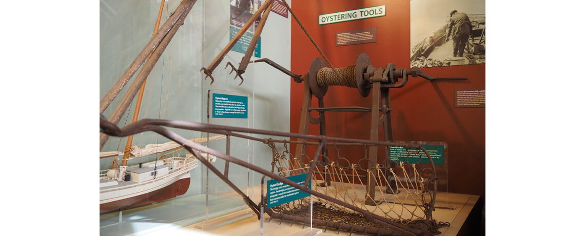 Maritime History Gallery, Oystering Tools
